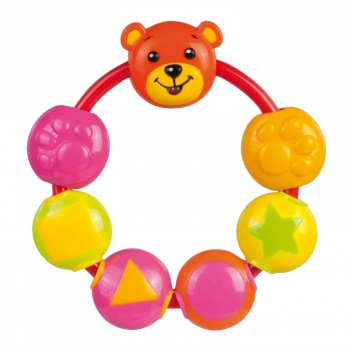 Погремушка Canpol Медвежонок арт. 2/630, 0+ — розовый