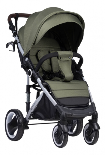 Прогулочная коляска Farfello Bino Angel Plus — Хаки