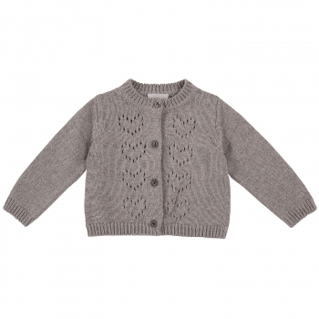 Кардиган Chicco для девочек, цвет тёмно-бежевый (ошибка)