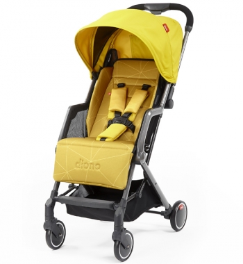 Прогулочная коляска Diono Traverze — Yellow Sulhur Linear