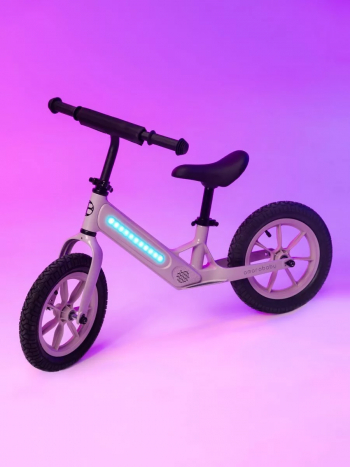 Двухколесный беговел Amarobaby Tune — Пудровый