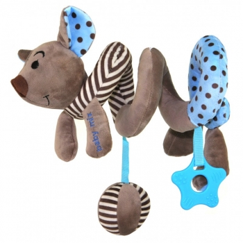 Игрушка-спиралька Baby Mix — Мышка (голубая)