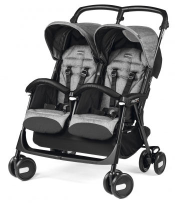 Коляска для двойни Peg Perego Aria Shopper Twin — Cinder