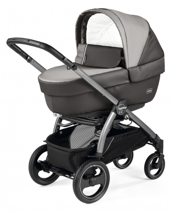 Коляска для новорожденных Peg Perego Book 51 S Elite (шасси White/Black) — Class Grey