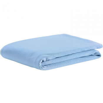 Простынь Odenwalder на резинке трикотажная 026000-1 — Sky blue 0205