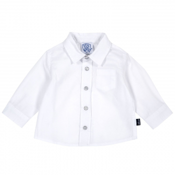 Рубашка Chicco для мальчиков, цвет белый