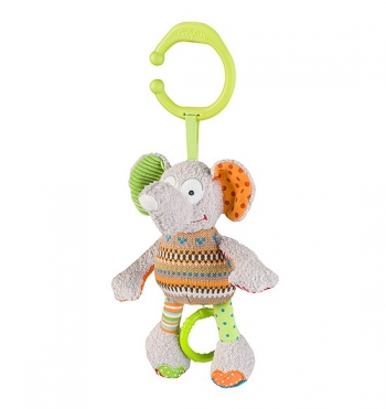 Игрушка-подвеска музыкальная BabyOno — Слоник
