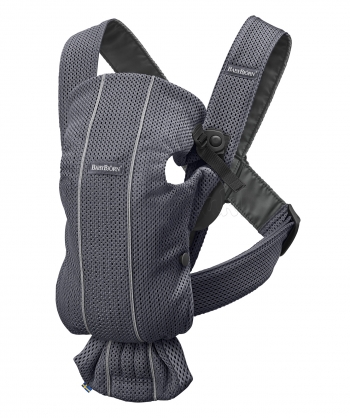 Рюкзак-кенгуру BabyBjorn "Mini Mesh" — Антрацит