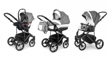 Коляска 3 в 1 Esspero Magic Pro (шасси Graphite) — Denim