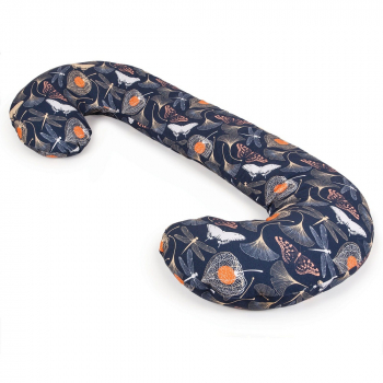 Подушка для кормления Ceba Baby Physio Duo Flora Fauna трикотажная — Gingo W-705-099-575