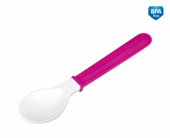 Ложка для кормления с мягким наконечником Canpol арт. 2/938, 4+ мес. — розовый