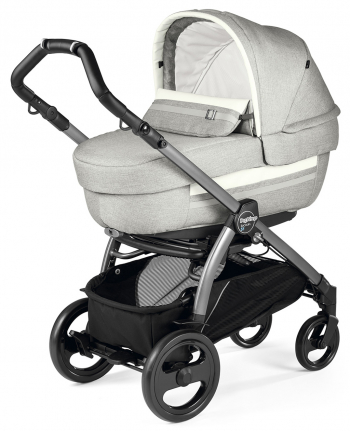 Коляска для новорожденных Peg Perego Book 51 Elite (шасси White/Black) — Luxe Pure