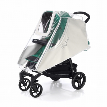 Дождевик для коляски Esspero Cabinet Leatherette — White