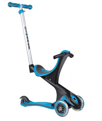 Самокат Globber EVO COMFORT PLAY (5 IN 1) — Голубой