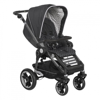 Прогулочная коляска Teutonia BeYou V4 Elite (шасси Graphite) — 6100-6160 Twinkle