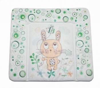 Матрас для пеленания Babycare 820х730х210 — Фанни Банни, зеленый