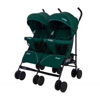 Коляска-трость INDIGO DUET — темно-зеленый