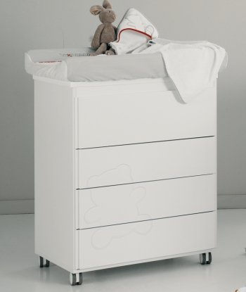 Пеленальный комод Micuna Neus B-1343 — White