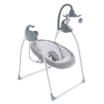 Электрокачели Pituso Carino — GREY/Серый МИШКИ