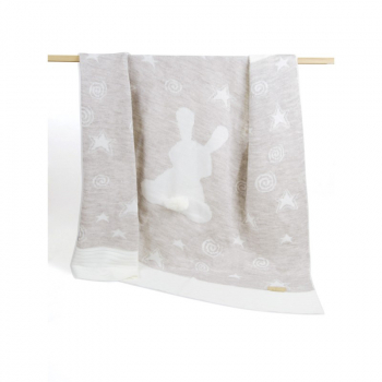 Плед Ma Licorne Lapin — Beige (Бежевый) 100х100см