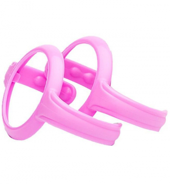 Ручки-держатели для детских бутылочек и поильников Everyday Baby — розовые