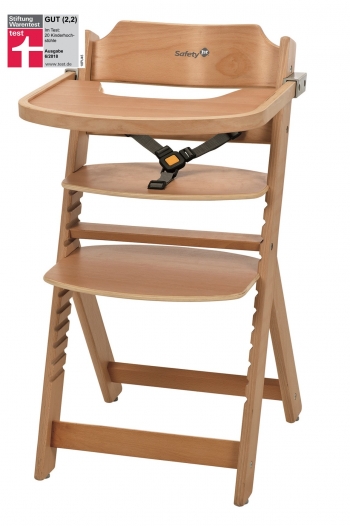 Стульчик для кормления Safety 1st Timba with Tray (без мягкого вкладыша) — Natural Wood