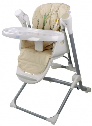Стул-качели для кормления Nuovita Unico Leggero — Giraffa Sabbia
