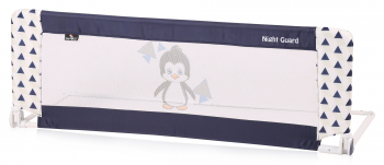 Защитный барьер для кроватки LORELLI Night Guard — Синий / Blue&White Penguin 1936