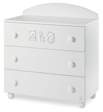 Комод большой Italbaby Happy Family — Белый