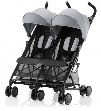 Коляска для двойни Britax Römer Holiday Double — Steel Grey