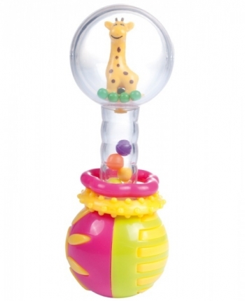 Погремушка Canpol "Шарики" арт. 2/457, 0+ мес. — жираф