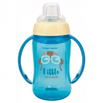 Поильник Canpol Future Daydreams с силик. носиком и ручками, 6+ мес., 320 мл, 56/514 — little advent