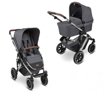 Коляска 2 в 1 ABC-Design Salsa 4 Air — Asphalt