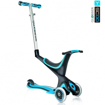 Самокат Y-SCOO RT GLOBBER My free Seat 5 in 1 — blue