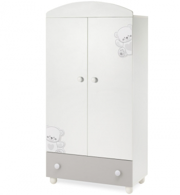 Шкаф Italbaby Jolie — Белый/Серый