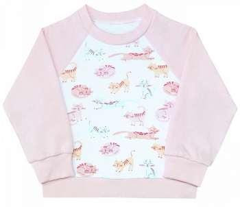 Фуфайка с рукавом реглан Веселый Малыш 