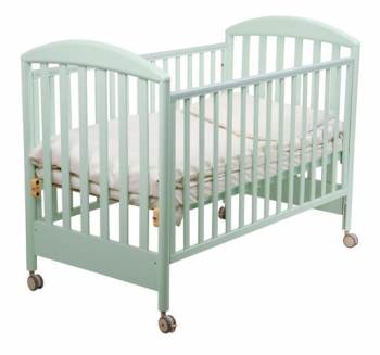 Детская кроватка Papaloni (Папалони) Санта — Салатовый