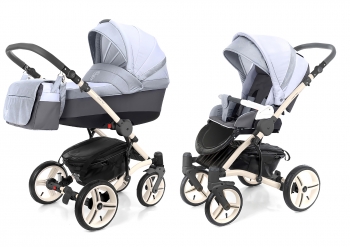 Коляска 2 в 1 Esspero Grand Tour (шасси Beige GT) — Grey Stone