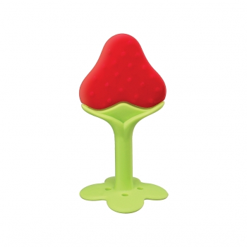 Прорезыватель силиконовый Happy Baby 20025 — red