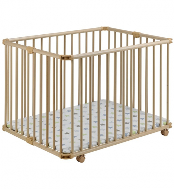 Детский манеж-кроватка Geuther Lucilee 90,2 x 97,4 — натуральный 32