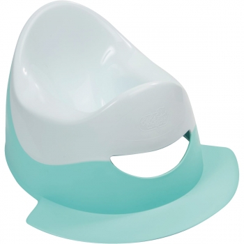 Горшок с подножкой Bebe Confort — белый/голубой