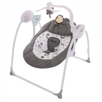 Электрокачели Pituso Marbella — GRAY/Серый КРУГИ