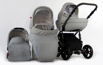 Коляска 3 в 1 Farfello EXC-line — Exc1 серый