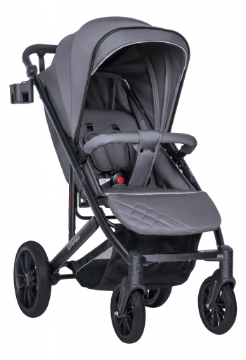 Прогулочная коляска Farfello Bonnie black — Smoke Grey
