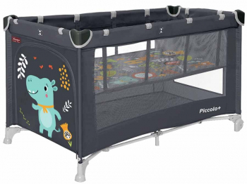 Манеж детский CARRELLO Piccolo+ CRL-11605  — Magnet Grey