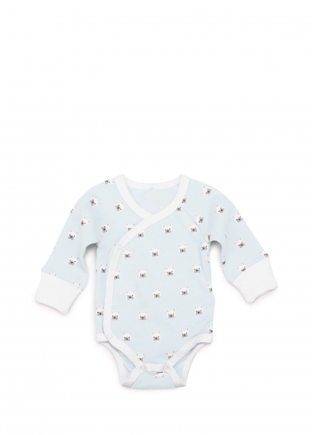 Боди с длинным рукавом Happy Baby 90020