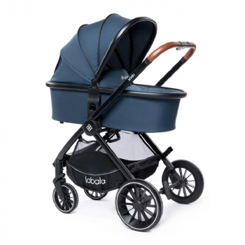 Коляска 2 в 1 Labala Born — Jean blue