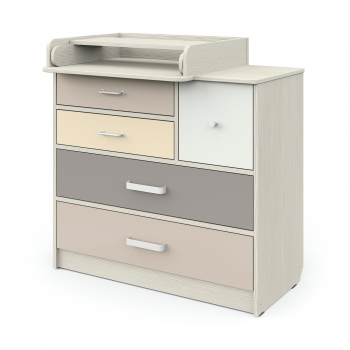 Комод Атон Сириус NORMAN 905 ЛДСП с шариковыми направляющими — бодега светлый