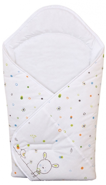 Одеяло-конверт Ceba Baby — Dream Roll-Over White