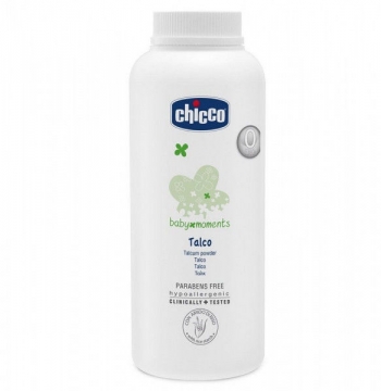 Защитный тальк Chicco Baby Moments с рисовым крахмалом (0+, 150 гр.)